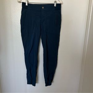Athleta Trekkie Jogger 2.0 Hiking Trail Pants Blue Size 2P